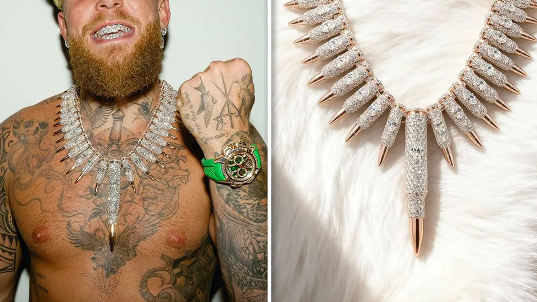 Jake Paul’s New Lab-Grown Diamond Necklace Breaks the Internet — Here’s Why Everyone’s Talking About It