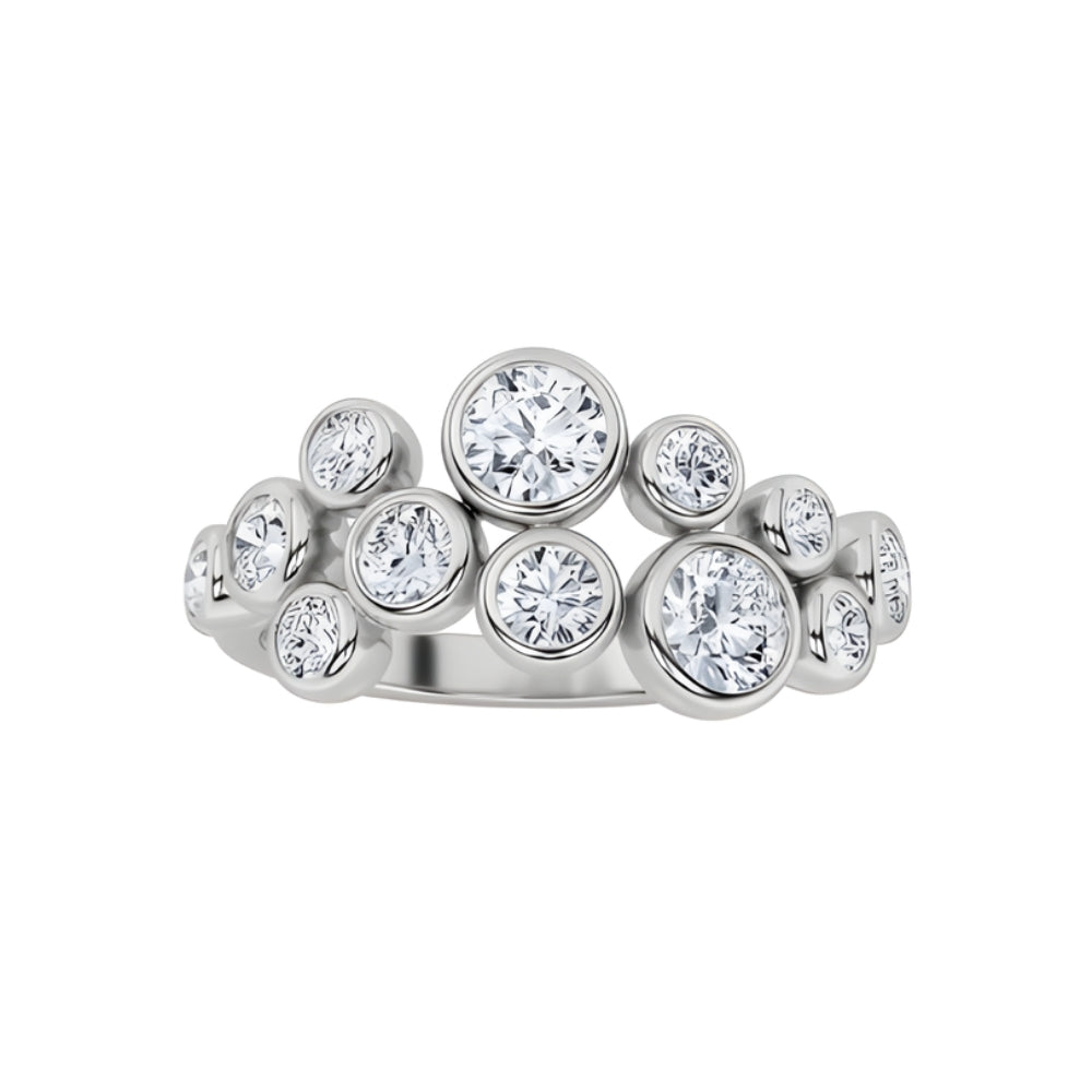 1.00ct 14K White Gold Round Diamond Ring