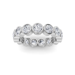 1.87ct 14KT White Gold Round Diamond Eternity Ring